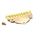 thumbnail image 2 of 3 Count Golden Mandolin Tailpiece Metal Pearlescent Earth Tones, 2 of 6