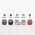 thumbnail image 5 of Funda AW5 Gris Compatible con Apple AirPods 1 y Compatible con Apple AirPods 2, Funda con Diseño de Consola de Juegos, Funda con Mosquetón, 5 of 5