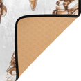 thumbnail image 3 of Yayeee Area Rugs for Living Room 6.7'x4.8' Non Slip Washable Bedroom Floor Carpet, Brown Ice Cream Pattern, 3 of 5