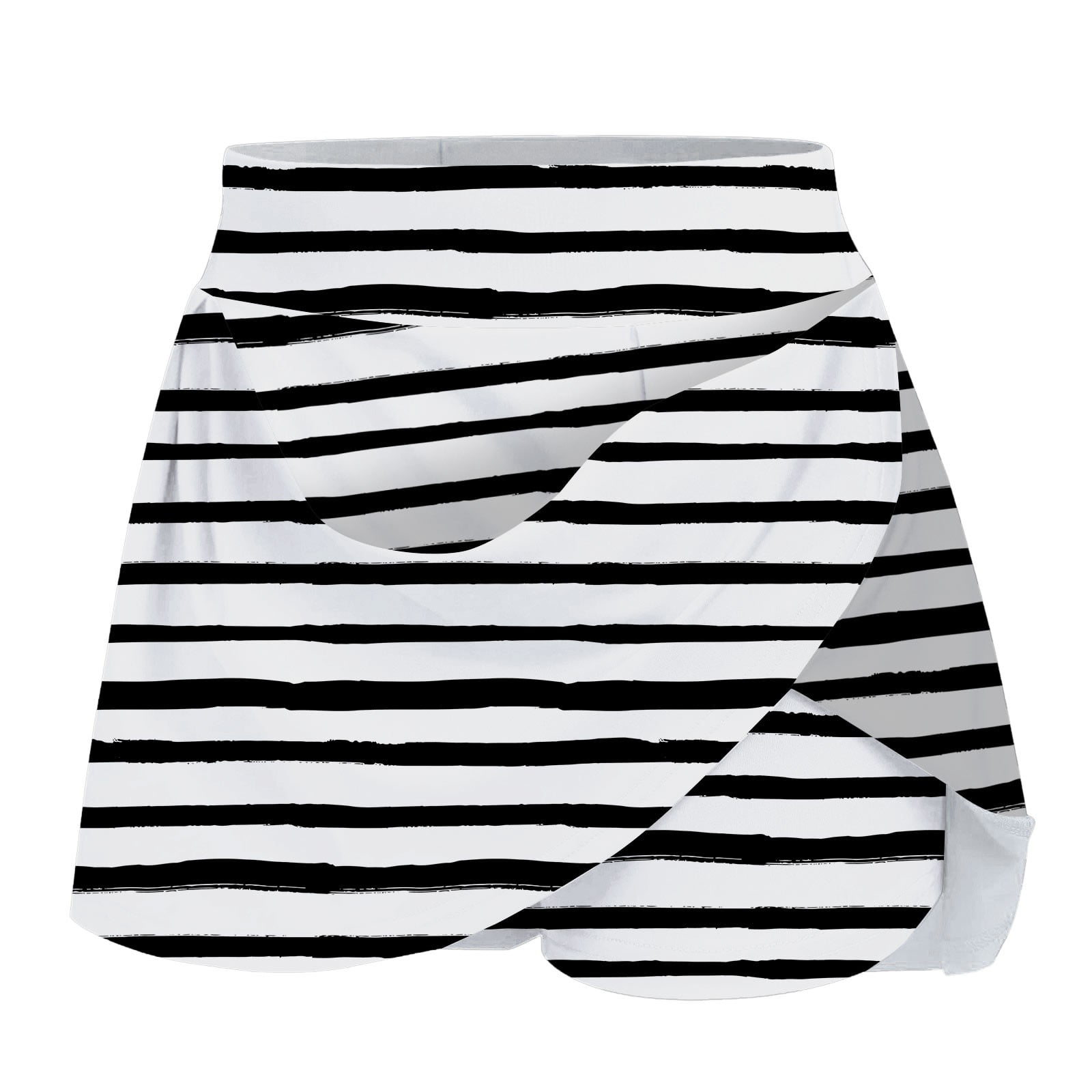 nsendm Female Skirt Adult Dorm Bed Skirt Womens Daily Leisure Exercise Printed Skirt Tennis Sports Short Skirt Shorts Short Tulle Skirts for Black