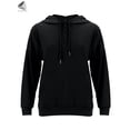 thumbnail image 5 of PULLIMORE Womens Casual Hoodies Long Sleeve Hooded Sweatshirts (S, Black), 5 of 8