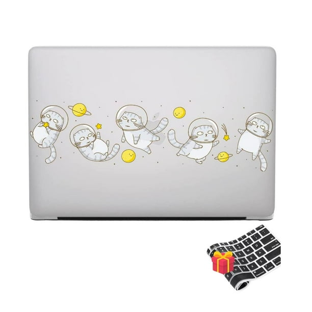 Funda izÜg, carcasa compatible con MacBook Pro de 13 pulgadas modelos: A2338 M1, A2289, A2251, A2159, A1989, A1706, A1708. Gato