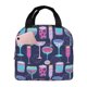 thumbnail image 1 of Balery Wine Glasses And Cocktails Bolsa de Almuerzo Aislada – Caja de Almuerzo con Papel de Aluminio Grueso, Mantiene la Comida Fresca por 4 Horas, 1 of 8
