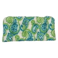 thumbnail image 2 of Blazing Needles 42-inch by 19-inch U-Shaped Patterned Spun Polyester Tufted Settee/Bench Cushion  93180-LS-OD-122, 2 of 2