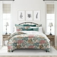 thumbnail image 2 of Marikka Teal Duvet Cover Set King, 2 of 4
