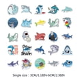 thumbnail image 4 of Cartoon Cute Shark Waterproof Sticker Luggage Guitar Notebook DIY Sticker Decoration Baby Prop, 4 of 5