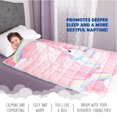 thumbnail image 5 of Couverture lestée 5 lb pour enfant Émoji Licorne, 5 of 5