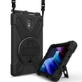 thumbnail image 1 of Tablet Protective Case, 3 Layer Drop  Precise Cutouts Tablet Shockproof Case Black  for Active 3 2020 T570 8 Inch Tablet, 1 of 8