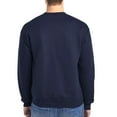 thumbnail image 5 of JERZEES Crew Neck Sweatshirt J.Navy - 562MR NuBlend Men's Fleece Sweatshirt Long Sleeve Plain 8oz, 50 Cotton/50 Polyester Pre-Shrunk Pullover Adult L Size 2 Pack, 5 of 6