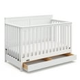 thumbnail image 4 of Graco Hadley 5-in-1 Convertible Baby Crib with Drawer, White, 4 of 19