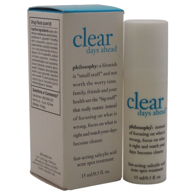 Philosophy Clear Days Ahead Fast-Acting Salicylic Acid Acne Spot Treatment 0.5 oz