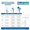 thumbnail image 2 of PANTIMEDIA CADERA PUNTA CERR COMPRESIÓN MED SAH-CH MEDIVARIC MEDIVARIC Compresión Graduada, 2 of 2