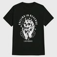 thumbnail image 2 of Payeah Las Vegas Monster Coming Home Rock Casual Digital Print Pure Heavy Cotton T Shirt 100% cotton, 2 of 6
