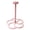 Pink, variant on Rotating Bird Toy with 60-Degree Spin PLA Material 23cm Height for Cage Enrichment and Interactive Play