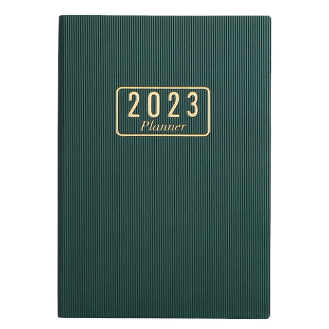 Planificador 2023, organizador personal diario, semanal y mensual para planificar, estudiar y programar la escuela en casa