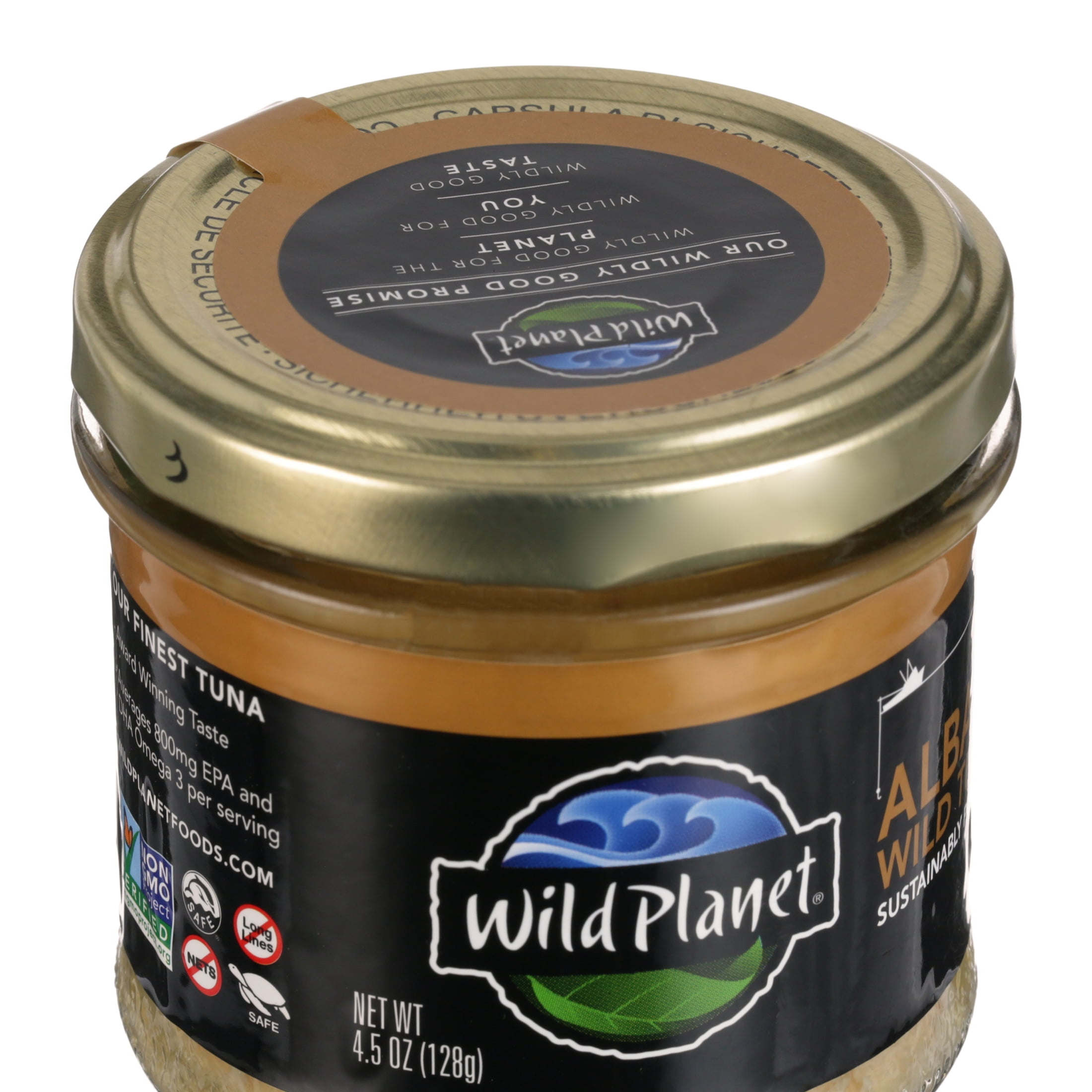 Wild Planet Jarred Wild Albacore Tuna Fillets, 4.5 Oz