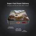 thumbnail image 5 of MyBat Design Lab 10000mAh Magnetic Wireless Power Bank - Black - Deer in Winter, 5 of 5