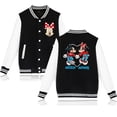 thumbnail image 1 of Sudadera con capucha de los 90 para hombre y mujer, chaqueta de béisbol de Disney, Mickey, Minnie Mouse, ropa para niño y niña, chaquetas para bebé, 1 of 4