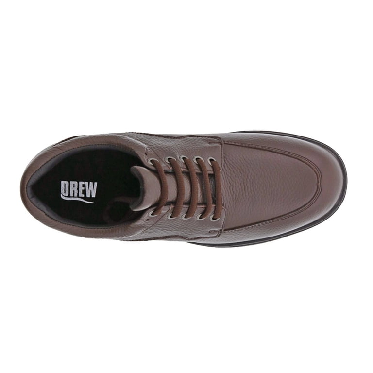 Drew Shoes Walker II Men’s‎ 8 Brown Calf Leather Walking Comfort Orthopedic NWT Drew Walker Ii Mens Casual Shoe In Brown Calf - Walmart.com main image 4