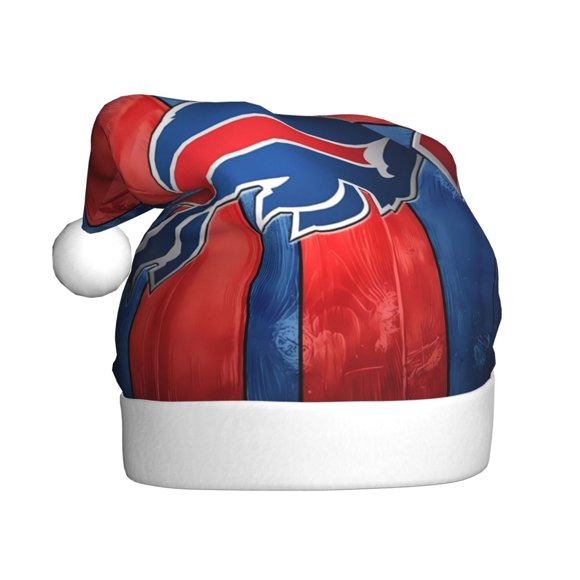 Gorros navideños personalizados para adultos del equipo de fútbol Bills, gorros con decoración navideña, gorros de regalo navideño