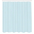 thumbnail image 3 of Quatrefoil Shower Curtain, Pastel Monochromatic Pattern with Lovely Grid Classic Shape Print, Fabric Bathroom Set with Hooks, 69W X 70L Inches, Pale Sky Blue and White, by Ambesonne, 3 of 3