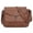 7655-Brown, variant on Crossbody Purses for Women Trendy Soft Leather Medium Handbags and Multi Pocket Shoulder Bag