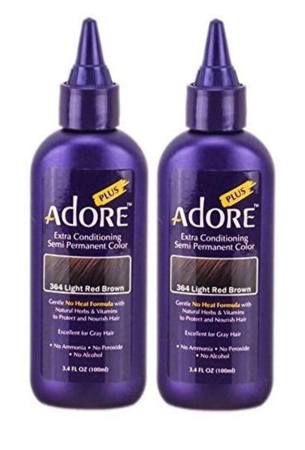 Adore Semi-Permanent Hair Color #070 Raging Red, 4 oz - Walmart.com