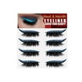 thumbnail image 1 of Kmxyo 4Pairs False Eyelashes Glue-free Stylish PVC Makeup Extensions Eyelash Eyeliner Sticker for Performance, 1 of 8