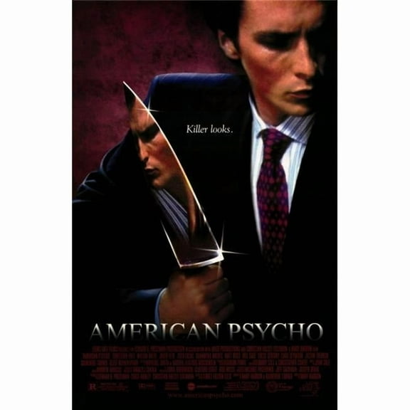 Pop Culture Graphics MOVGD4764 American Psycho Movie Poster, 11 x 17