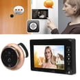 thumbnail image 4 of Video  System, Digital Door Viewer Infrared Night Vision 30 Ringtone 4.5in Screen 170 Degree Wide Angle Anti Smash  For Home Hotel Office, 4 of 8
