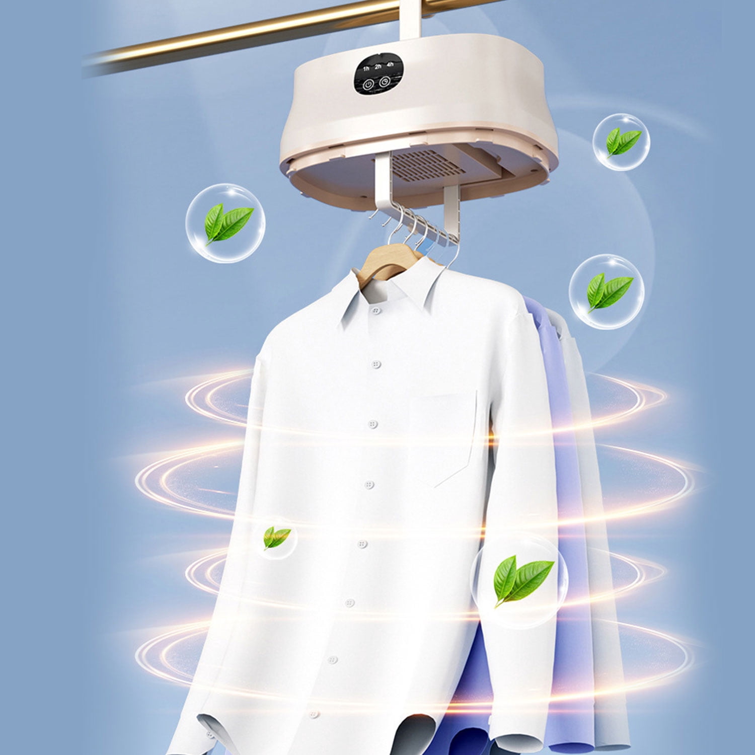 iFCOW Portable Clothes Dryer, 400W Mini Folding Laundry Dryers Machine, Holds 9 Clothes for Laundry Apartments and Travelling, Hotel Room