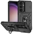 thumbnail image 3 of Estuche GANGXUN para Samsung Galaxy S24 Plus, soporte giratorio 360°, estilo mecánico y magnético, 3 of 5