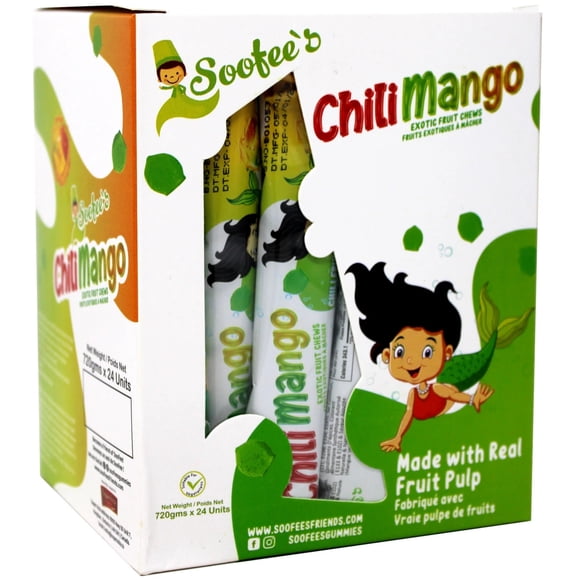Soofees Bonbons Gélifiés au Piment Mangue Crue 720 g