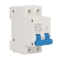 thumbnail image 3 of Small Circuit Breaker, 6kV Uimp DC500V 2P Mini DC Circuit Breaker 4kA Icu Fast Tripping  For Marine Electric Power System 6A,10A,16A,20A,25A,32A,40A,50A,63A, 3 of 8