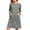 Gray b3, variant on UQJfacai Robes for Women Zipper Front House Coat Lightweight Long Sleeves Bathrobe Soft Comfy Loose Knee Length Sleep Dress S-XXL