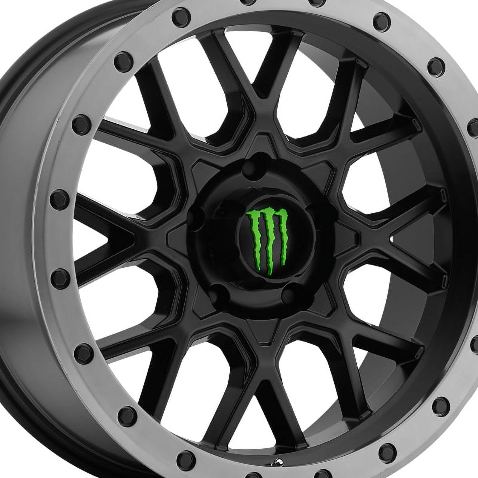 Monster Energy Edition 649BA Wheel Rim 20x9 6x120 Black Machined 18mm Offset