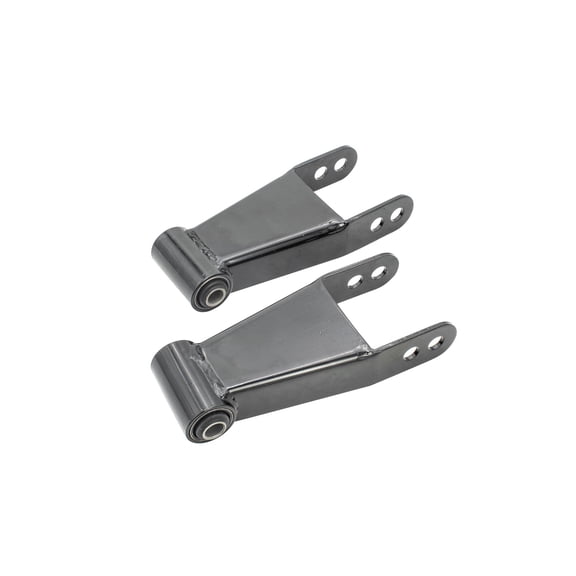 Trekline: 1" or 2" REAR drop shackles FOR 2020 - 2023 Chevrolet Silverado / GMC Sierra 2500 / 3500