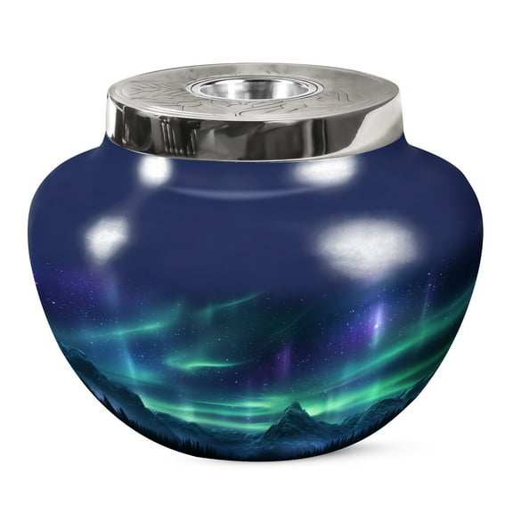 KARYLIZ Aurora Urn - Memorial Urns For Human Ashes - Urns For Human Ashes Funeral Adult (Size - 10 INCH)