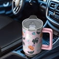 thumbnail image 5 of Halloween Pumpkin Gift 40oz Tumbler with Handle and Straw Lid – Leak Proof Travel Coffee Mug – Insulated Cup, 5 of 5