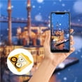 thumbnail image 3 of Protecteur d'Écran d'Objectif de Caméra HD Résistant aux Rayures Antichoc Garde de Sécurité Verre Trempé Protecteur d'Écran de Caméra Compatible pour iPhone 13 Type 3, 3 of 9