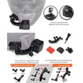 thumbnail image 2 of Set de soporte para casco MiPremium Rotary Extension para GoPro, 2 of 8