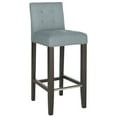 thumbnail image 3 of SAFAVIEH Thompson Bar Stool Sky Blue, 3 of 7