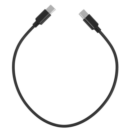ZOUSSIQI Type C to Type C Microphone Cable Connect Phone to Wireless Lapel Microphone USB C Mic Cord for RODE Wireless GO II for Lark EL225#73595