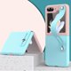 thumbnail image 1 of Z Flip 5 Case with Strap Luxury Bumper Phone Cover Wristband Kickstand Full Body Protective Slim Case for Women, 1 of 5