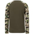 thumbnail image 2 of BASSDASH Men’s Lightweight Camo Hunting Shirt UPF 50+ Sun Protection Long Sleeve Hiking Fishing Performance Tee Mesh Panels, 2 of 7