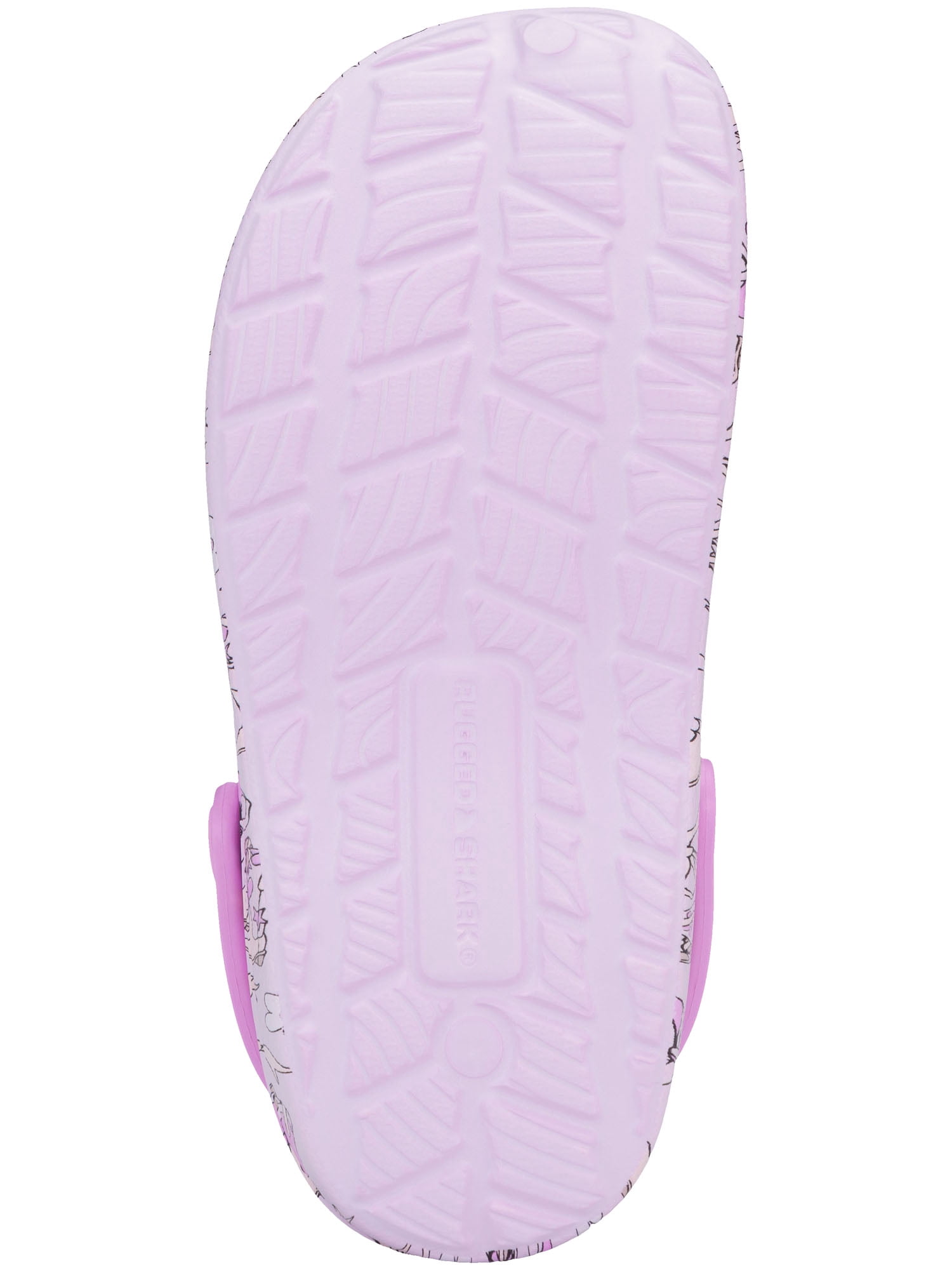 Rugged Shark Little & Big Girls EVA Clog