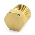 thumbnail image 1 of Unique Bargains 1/8PT Mâle Fil Hexagonal Connecteur de Tuyau de Douille de Raccordement en Laiton Ton, 1 of 2