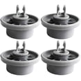 thumbnail image 2 of 4 Pcs Roue de Panier de Lave-Vaisselle Compatible avec Bosch Siemens Neff Pièces de Rechange Accessoires, 2 of 5
