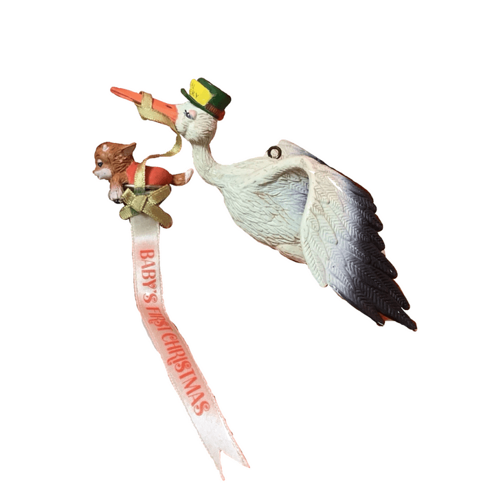 1988 Baby’s First Christmas (Bird) Enesco Christmas Tree Ornament 558397