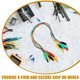 thumbnail image 3 of GOOHOCHY 10 cables de prueba con pinzas de cocodrilo de doble extremo, 5 colores para componentes electrónicos y pruebas de circuitos., 3 of 8